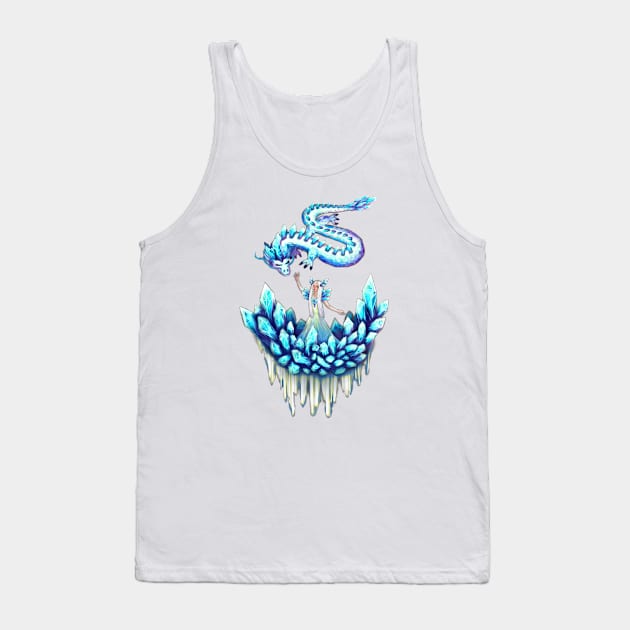 Crystalline Dreams (Transparent Ver.) Tank Top by arinoiro